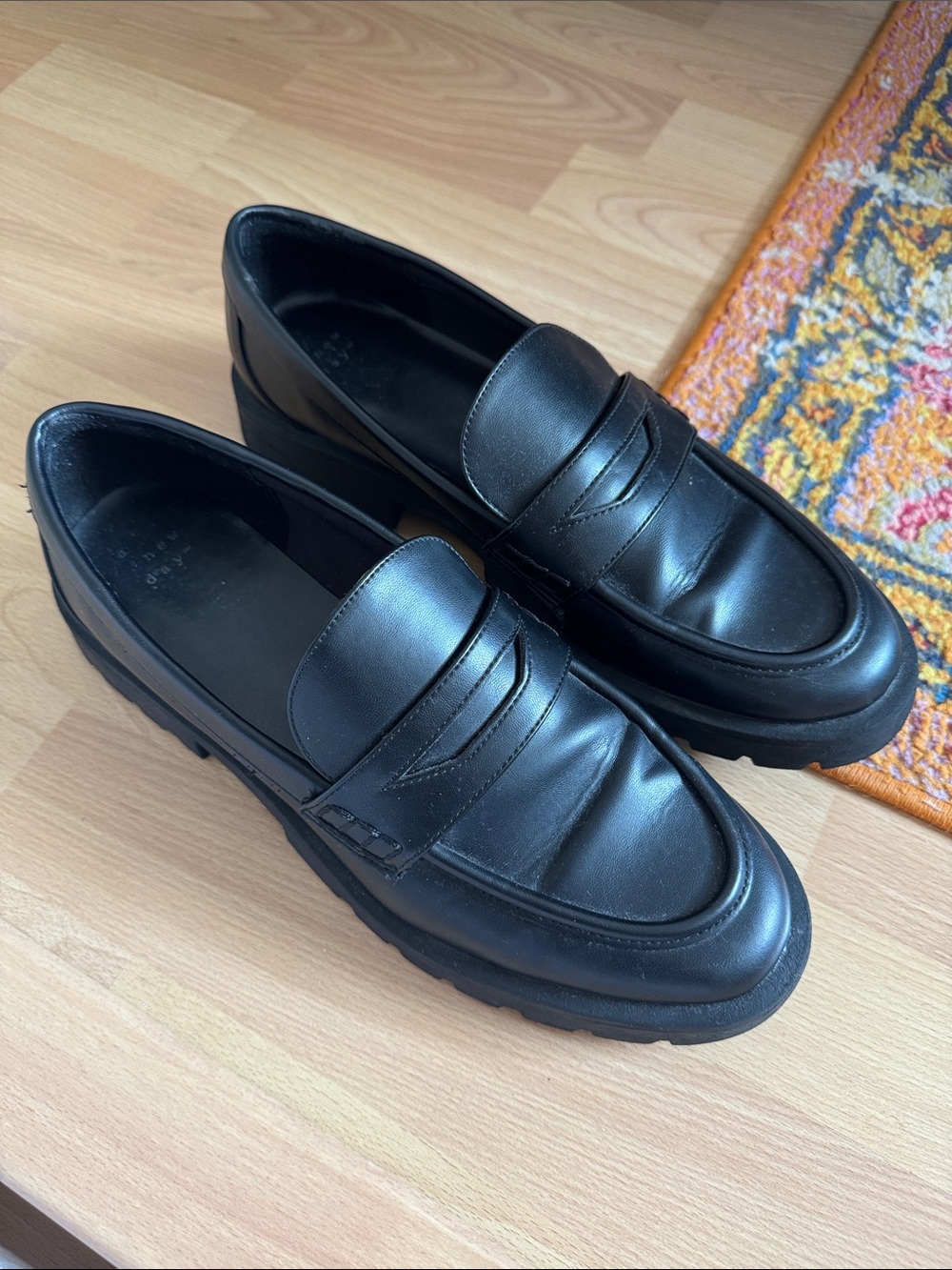 A New Day - Black Penny Loafers